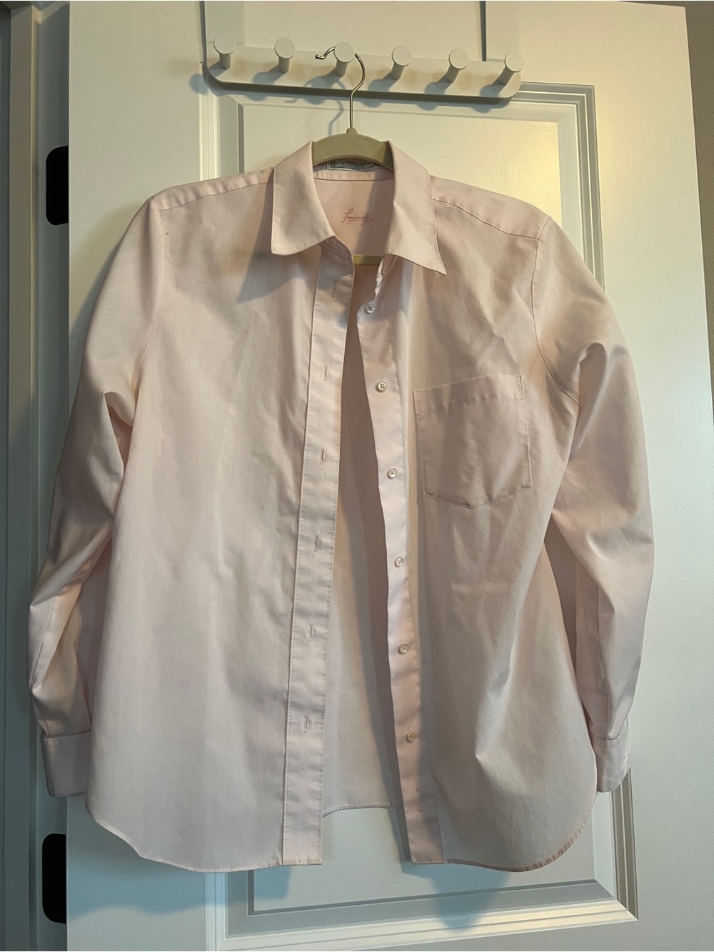 Foxcroft Light Pink Women's Button-Down Shirt